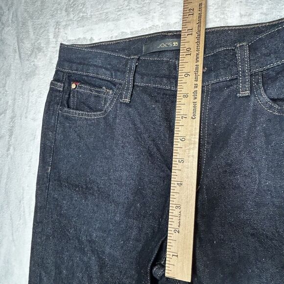 Joe's Womens Size 27 Oaklyn High Rise Straight Ankle Dark Wash‎ Stretch Jeans - Picture 8 of 14